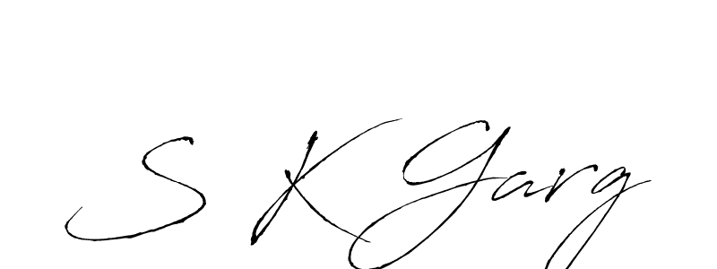 if you are searching for the best signature style for your name S K Garg. so please give up your signature search. here we have designed multiple signature styles  using Antro_Vectra. S K Garg signature style 6 images and pictures png