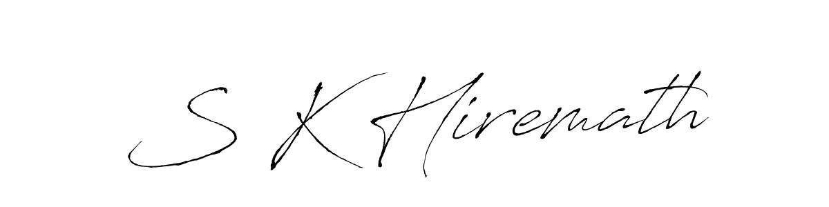 Make a beautiful signature design for name S K Hiremath. Use this online signature maker to create a handwritten signature for free. S K Hiremath signature style 6 images and pictures png