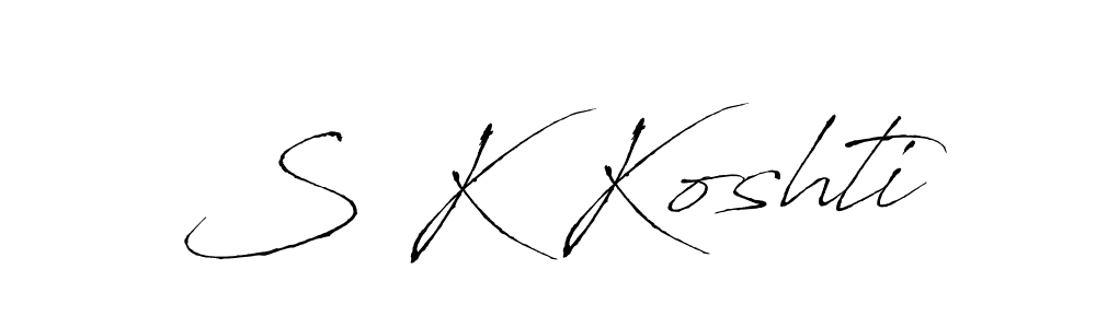 Also You can easily find your signature by using the search form. We will create S K Koshti name handwritten signature images for you free of cost using Antro_Vectra sign style. S K Koshti signature style 6 images and pictures png