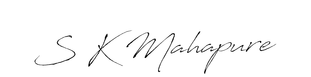 This is the best signature style for the S K Mahapure name. Also you like these signature font (Antro_Vectra). Mix name signature. S K Mahapure signature style 6 images and pictures png