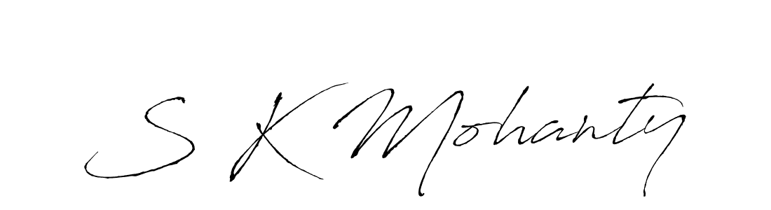 Use a signature maker to create a handwritten signature online. With this signature software, you can design (Antro_Vectra) your own signature for name S K Mohanty. S K Mohanty signature style 6 images and pictures png