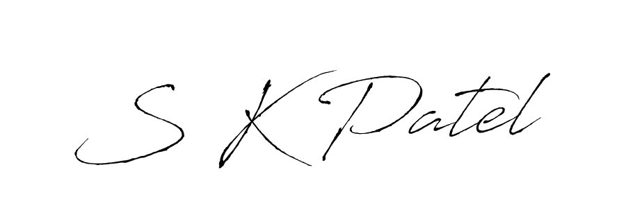 It looks lik you need a new signature style for name S K Patel. Design unique handwritten (Antro_Vectra) signature with our free signature maker in just a few clicks. S K Patel signature style 6 images and pictures png