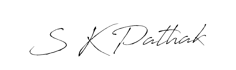 if you are searching for the best signature style for your name S K Pathak. so please give up your signature search. here we have designed multiple signature styles  using Antro_Vectra. S K Pathak signature style 6 images and pictures png