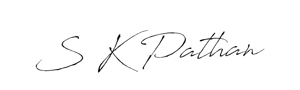 Similarly Antro_Vectra is the best handwritten signature design. Signature creator online .You can use it as an online autograph creator for name S K Pathan. S K Pathan signature style 6 images and pictures png