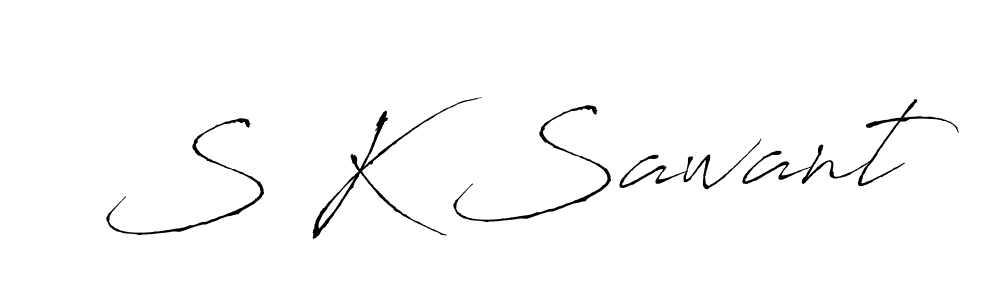 It looks lik you need a new signature style for name S K Sawant. Design unique handwritten (Antro_Vectra) signature with our free signature maker in just a few clicks. S K Sawant signature style 6 images and pictures png