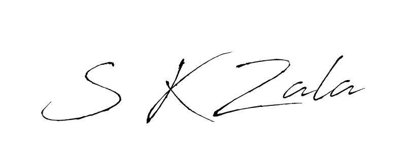 Here are the top 10 professional signature styles for the name S K Zala. These are the best autograph styles you can use for your name. S K Zala signature style 6 images and pictures png