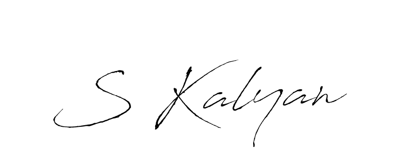 How to Draw S Kalyan signature style? Antro_Vectra is a latest design signature styles for name S Kalyan. S Kalyan signature style 6 images and pictures png
