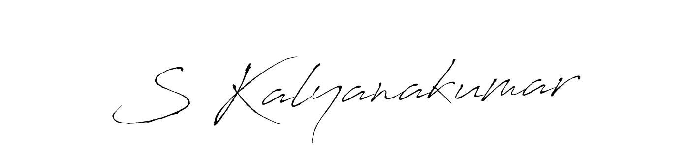 Antro_Vectra is a professional signature style that is perfect for those who want to add a touch of class to their signature. It is also a great choice for those who want to make their signature more unique. Get S Kalyanakumar name to fancy signature for free. S Kalyanakumar signature style 6 images and pictures png
