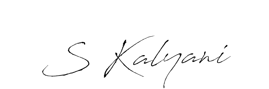 Once you've used our free online signature maker to create your best signature Antro_Vectra style, it's time to enjoy all of the benefits that S Kalyani name signing documents. S Kalyani signature style 6 images and pictures png
