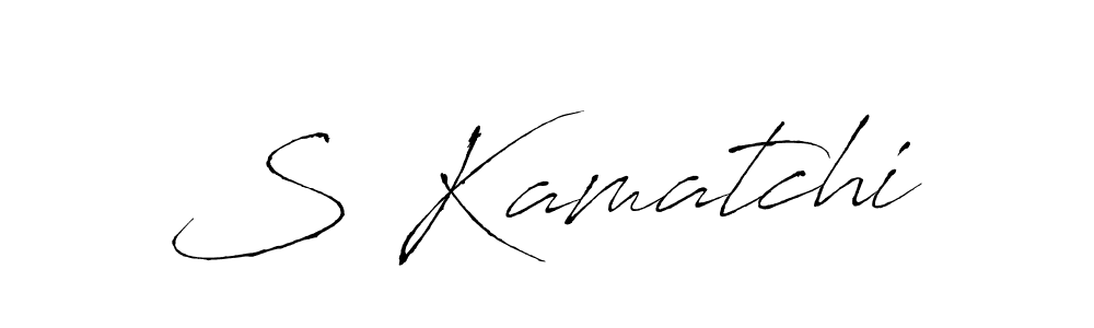 It looks lik you need a new signature style for name S Kamatchi. Design unique handwritten (Antro_Vectra) signature with our free signature maker in just a few clicks. S Kamatchi signature style 6 images and pictures png