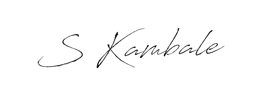This is the best signature style for the S Kambale name. Also you like these signature font (Antro_Vectra). Mix name signature. S Kambale signature style 6 images and pictures png