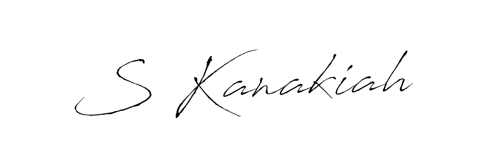 Once you've used our free online signature maker to create your best signature Antro_Vectra style, it's time to enjoy all of the benefits that S Kanakiah name signing documents. S Kanakiah signature style 6 images and pictures png