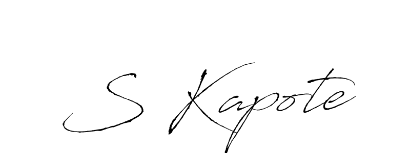 It looks lik you need a new signature style for name S Kapote. Design unique handwritten (Antro_Vectra) signature with our free signature maker in just a few clicks. S Kapote signature style 6 images and pictures png