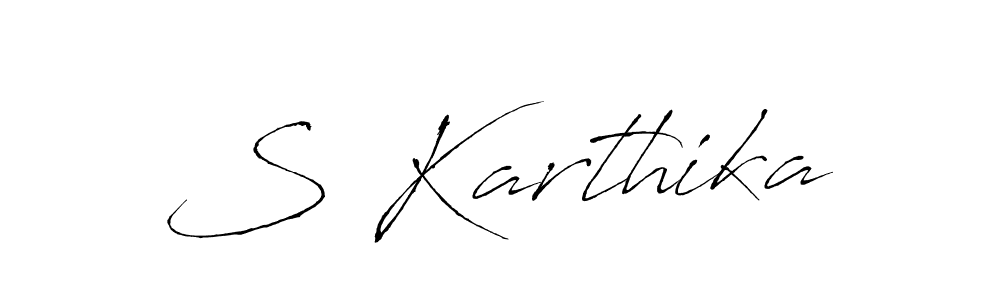 Also we have S Karthika name is the best signature style. Create professional handwritten signature collection using Antro_Vectra autograph style. S Karthika signature style 6 images and pictures png