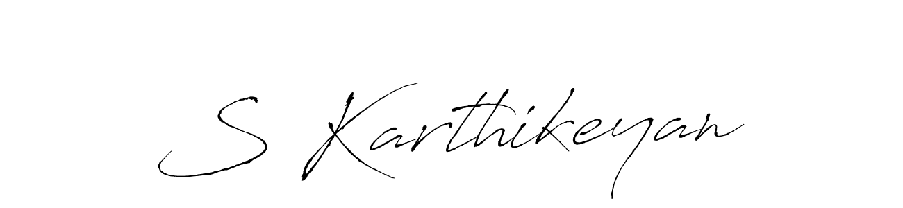 It looks lik you need a new signature style for name S Karthikeyan. Design unique handwritten (Antro_Vectra) signature with our free signature maker in just a few clicks. S Karthikeyan signature style 6 images and pictures png