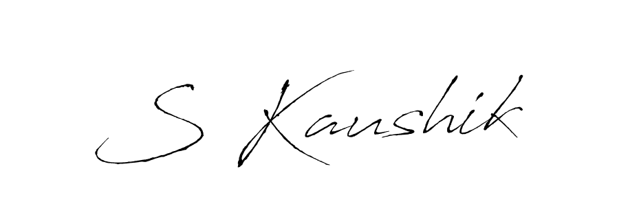 How to Draw S Kaushik signature style? Antro_Vectra is a latest design signature styles for name S Kaushik. S Kaushik signature style 6 images and pictures png