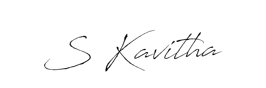 Antro_Vectra is a professional signature style that is perfect for those who want to add a touch of class to their signature. It is also a great choice for those who want to make their signature more unique. Get S Kavitha name to fancy signature for free. S Kavitha signature style 6 images and pictures png