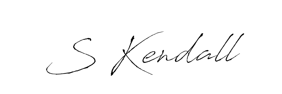 You should practise on your own different ways (Antro_Vectra) to write your name (S Kendall) in signature. don't let someone else do it for you. S Kendall signature style 6 images and pictures png