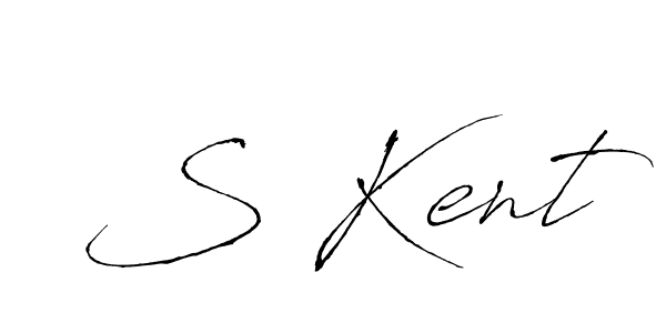 You should practise on your own different ways (Antro_Vectra) to write your name (S Kent) in signature. don't let someone else do it for you. S Kent signature style 6 images and pictures png