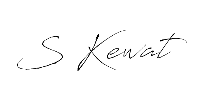 Antro_Vectra is a professional signature style that is perfect for those who want to add a touch of class to their signature. It is also a great choice for those who want to make their signature more unique. Get S Kewat name to fancy signature for free. S Kewat signature style 6 images and pictures png