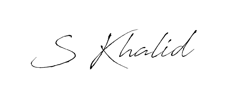 This is the best signature style for the S Khalid name. Also you like these signature font (Antro_Vectra). Mix name signature. S Khalid signature style 6 images and pictures png