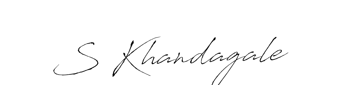 How to Draw S Khandagale signature style? Antro_Vectra is a latest design signature styles for name S Khandagale. S Khandagale signature style 6 images and pictures png