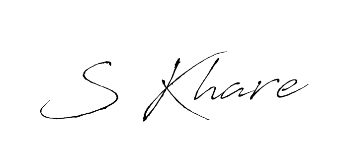 Also we have S Khare name is the best signature style. Create professional handwritten signature collection using Antro_Vectra autograph style. S Khare signature style 6 images and pictures png