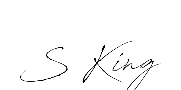 Make a short S King signature style. Manage your documents anywhere anytime using Antro_Vectra. Create and add eSignatures, submit forms, share and send files easily. S King signature style 6 images and pictures png