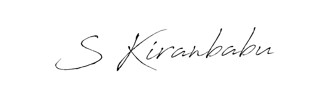 Make a beautiful signature design for name S Kiranbabu. Use this online signature maker to create a handwritten signature for free. S Kiranbabu signature style 6 images and pictures png