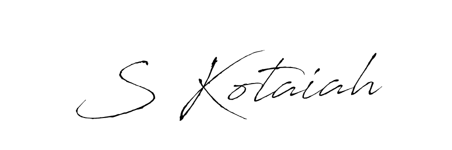 Make a short S Kotaiah signature style. Manage your documents anywhere anytime using Antro_Vectra. Create and add eSignatures, submit forms, share and send files easily. S Kotaiah signature style 6 images and pictures png