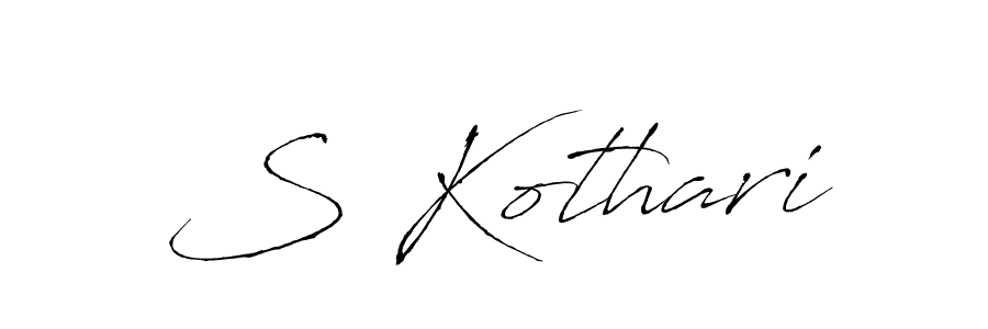 Once you've used our free online signature maker to create your best signature Antro_Vectra style, it's time to enjoy all of the benefits that S Kothari name signing documents. S Kothari signature style 6 images and pictures png