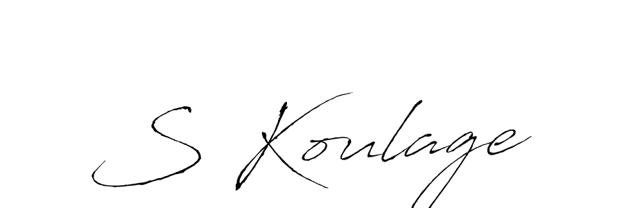 See photos of S Koulage official signature by Spectra . Check more albums & portfolios. Read reviews & check more about Antro_Vectra font. S Koulage signature style 6 images and pictures png