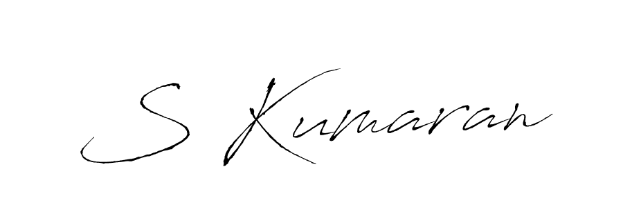 Make a beautiful signature design for name S Kumaran. Use this online signature maker to create a handwritten signature for free. S Kumaran signature style 6 images and pictures png