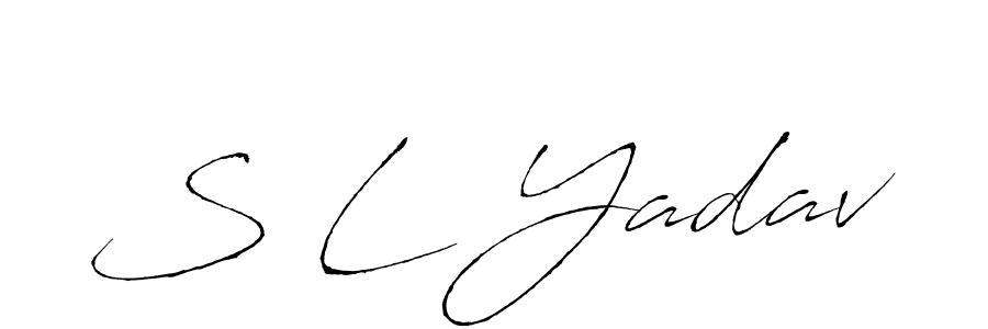 Once you've used our free online signature maker to create your best signature Antro_Vectra style, it's time to enjoy all of the benefits that S L Yadav name signing documents. S L Yadav signature style 6 images and pictures png