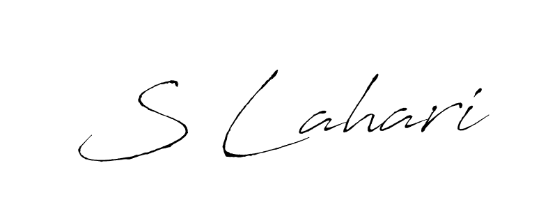 Best and Professional Signature Style for S Lahari. Antro_Vectra Best Signature Style Collection. S Lahari signature style 6 images and pictures png