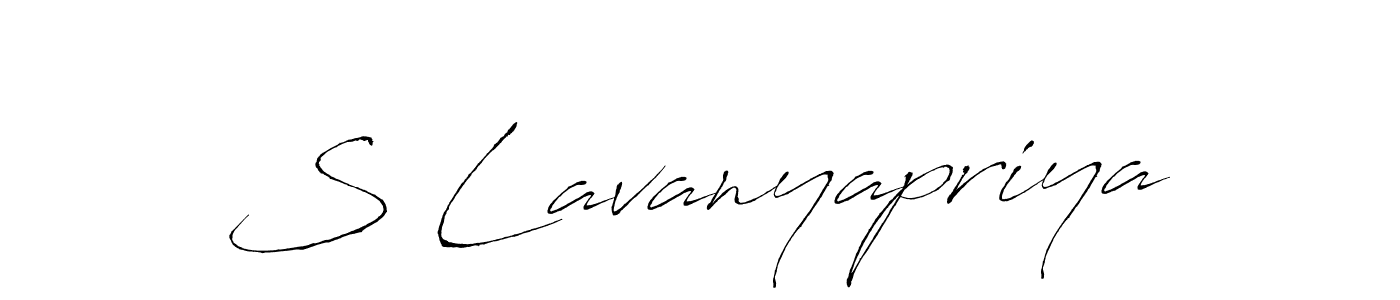 You should practise on your own different ways (Antro_Vectra) to write your name (S Lavanyapriya) in signature. don't let someone else do it for you. S Lavanyapriya signature style 6 images and pictures png