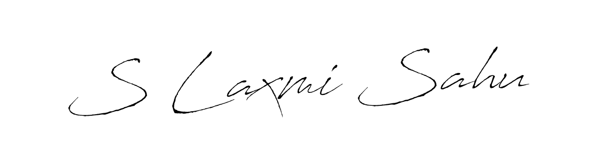 See photos of S Laxmi Sahu official signature by Spectra . Check more albums & portfolios. Read reviews & check more about Antro_Vectra font. S Laxmi Sahu signature style 6 images and pictures png