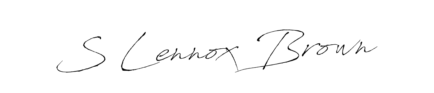 How to Draw S Lennox Brown signature style? Antro_Vectra is a latest design signature styles for name S Lennox Brown. S Lennox Brown signature style 6 images and pictures png