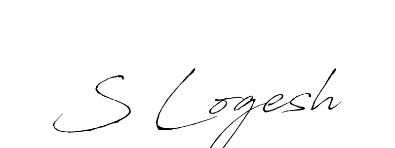 Also we have S Logesh name is the best signature style. Create professional handwritten signature collection using Antro_Vectra autograph style. S Logesh signature style 6 images and pictures png