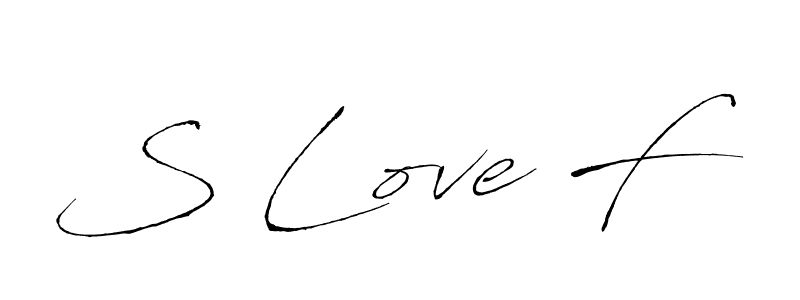 This is the best signature style for the S Love F name. Also you like these signature font (Antro_Vectra). Mix name signature. S Love F signature style 6 images and pictures png