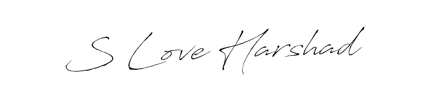How to Draw S Love Harshad signature style? Antro_Vectra is a latest design signature styles for name S Love Harshad. S Love Harshad signature style 6 images and pictures png