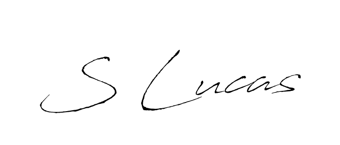 Use a signature maker to create a handwritten signature online. With this signature software, you can design (Antro_Vectra) your own signature for name S Lucas. S Lucas signature style 6 images and pictures png