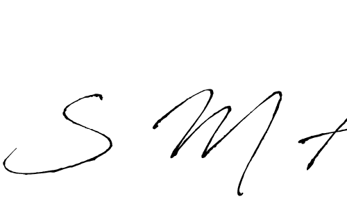 The best way (Antro_Vectra) to make a short signature is to pick only two or three words in your name. The name S M A include a total of six letters. For converting this name. S M A signature style 6 images and pictures png