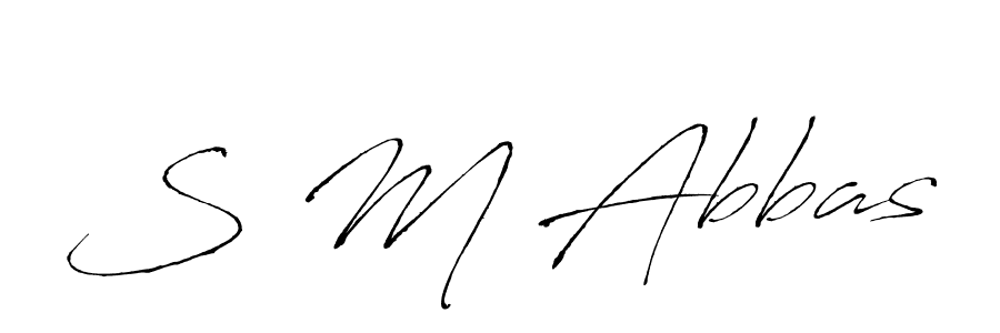 Similarly Antro_Vectra is the best handwritten signature design. Signature creator online .You can use it as an online autograph creator for name S M Abbas. S M Abbas signature style 6 images and pictures png