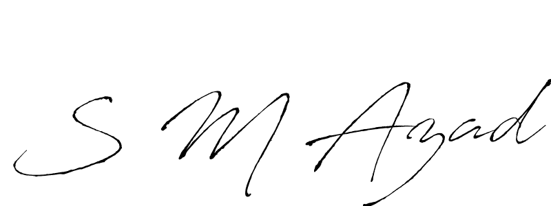 How to Draw S M Azad signature style? Antro_Vectra is a latest design signature styles for name S M Azad. S M Azad signature style 6 images and pictures png