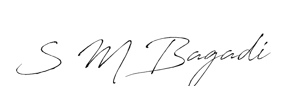 Similarly Antro_Vectra is the best handwritten signature design. Signature creator online .You can use it as an online autograph creator for name S M Bagadi. S M Bagadi signature style 6 images and pictures png