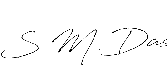 Use a signature maker to create a handwritten signature online. With this signature software, you can design (Antro_Vectra) your own signature for name S M Das. S M Das signature style 6 images and pictures png