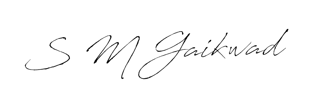 You can use this online signature creator to create a handwritten signature for the name S M Gaikwad. This is the best online autograph maker. S M Gaikwad signature style 6 images and pictures png