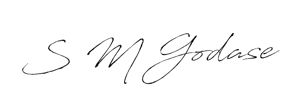 It looks lik you need a new signature style for name S M Godase. Design unique handwritten (Antro_Vectra) signature with our free signature maker in just a few clicks. S M Godase signature style 6 images and pictures png