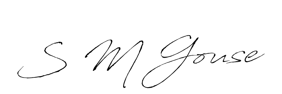 How to Draw S M Gouse signature style? Antro_Vectra is a latest design signature styles for name S M Gouse. S M Gouse signature style 6 images and pictures png